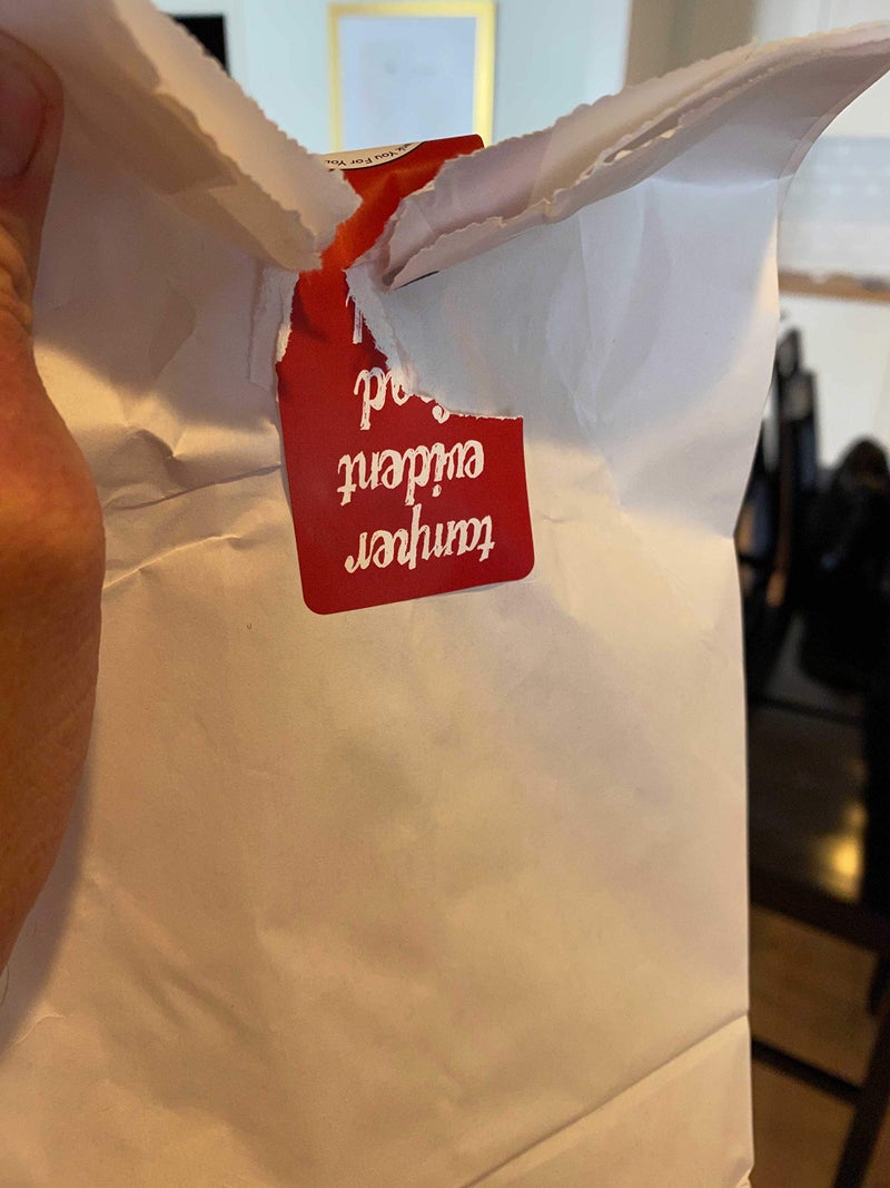 InStockLabels.com InStockLabels Tamper Proof Stickers, 1.5 x 6 Inches, Red, 500 Count Seal Stickers for Secure Packaging, Tamper Evident Tape for Food Containers, Drink Labels, Food Delivery Accessories for Takeout - Image 5